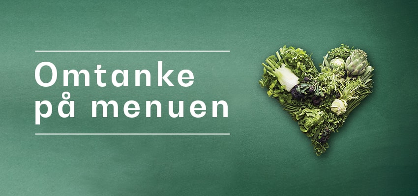Sæt omtanke på menuen