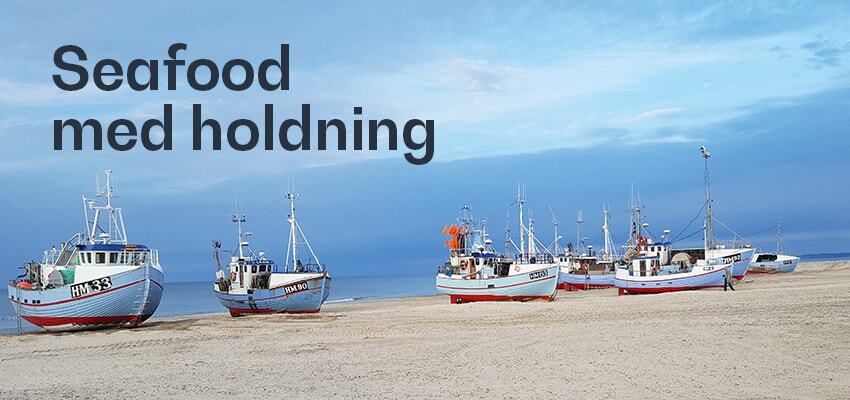 Seafood med omtanke for miljø, det levende hav og den rette sæson