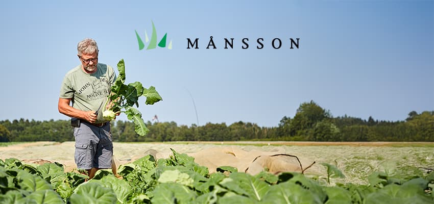 Økologiske grøntsager fra Månsson